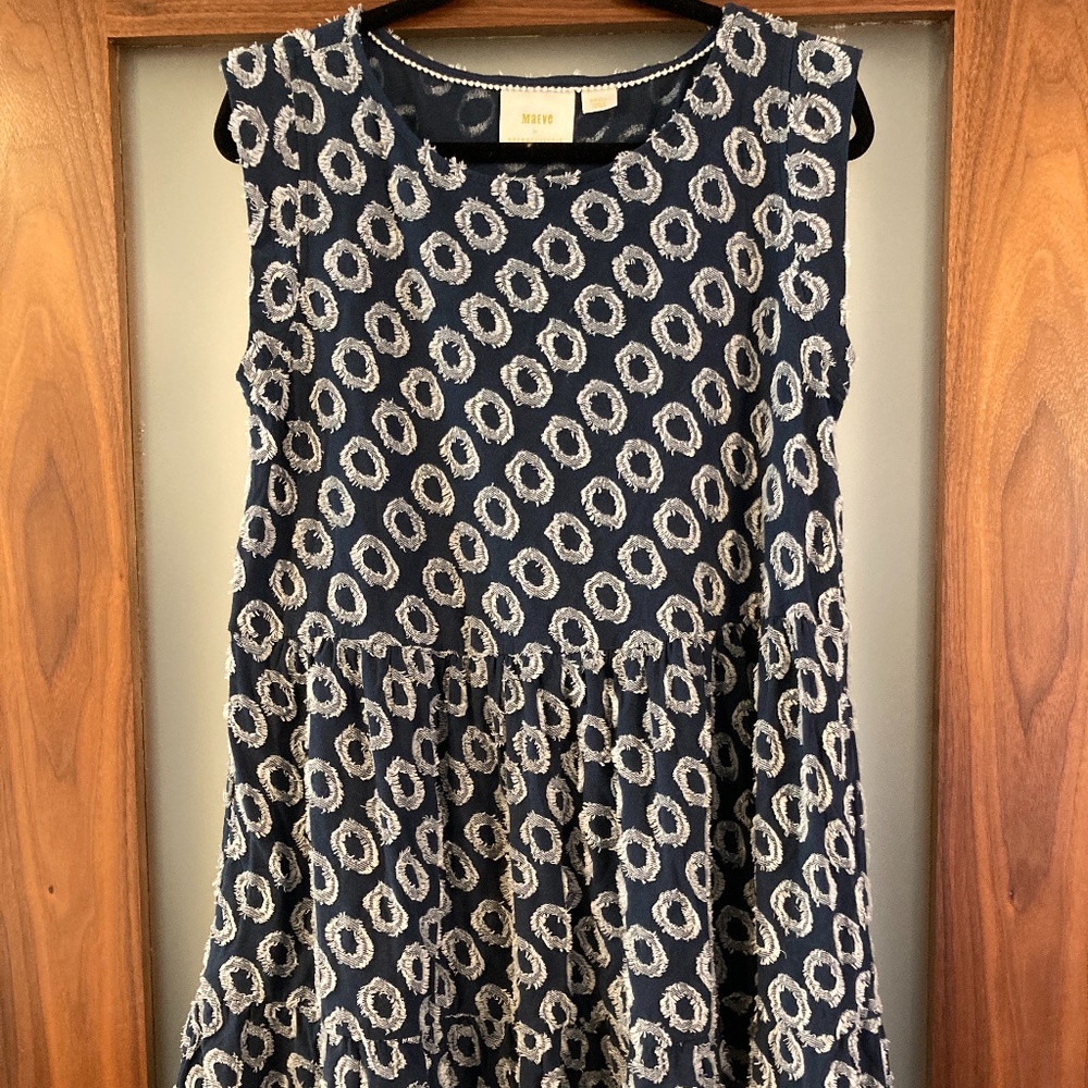 Maeve by Anthropologie Lisanne Textured Tunic dress